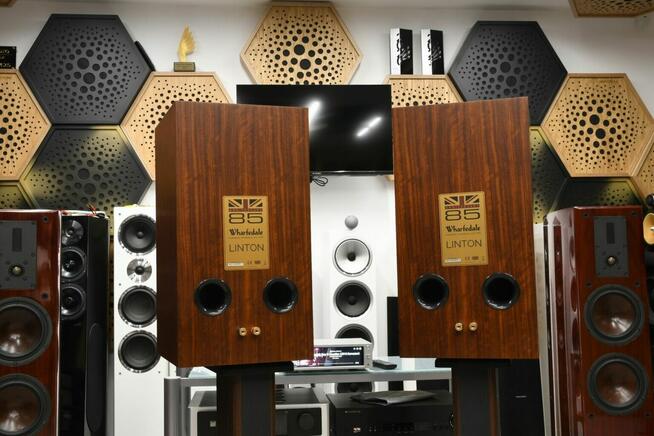 Wharfedale Linton 85th – kolumny Heritage, jak nowe