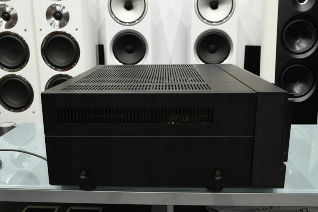 Onkyo M-5060R – końcówka mocy 2×130 W, wskaźniki VU