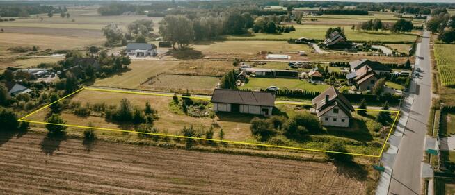 Dom i budynek usługowy, działka 4 335 m², Osipy-Wydziory I