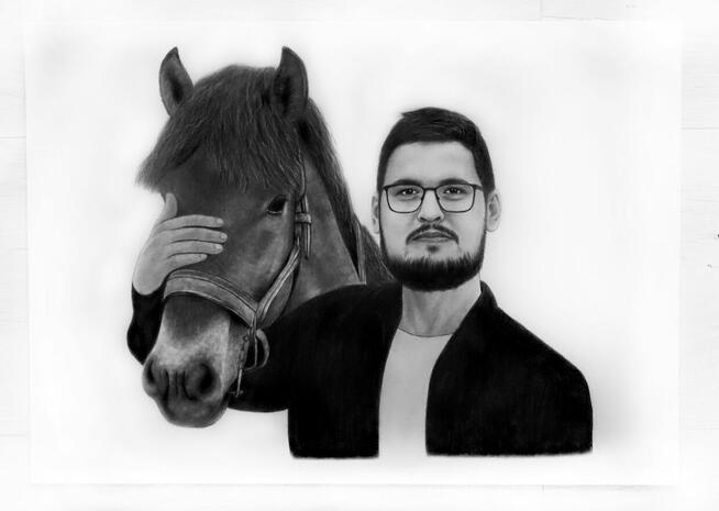 Portret ze zdjęcia na zamówienie | wyjątkowy prezent