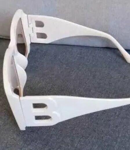 Nowe damskie okulary przeciwsłoneczne stylowe balenciaga UV4