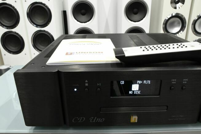 Unison Research CD Uno – lampowy CD/DAC USB