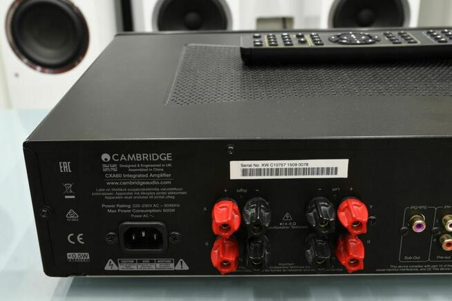 Cambridge Audio CXA60 – wzmacniacz DAC 2×60 W