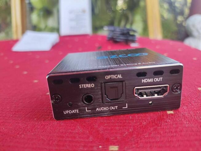 Ekstraktor rozdzielacz adapter HDMI optyczny dźwięku Audio