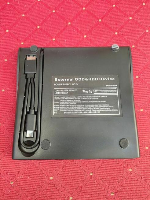 Nagrywarka DVD CD zewnętrzna przenośna napęd optyczny USB