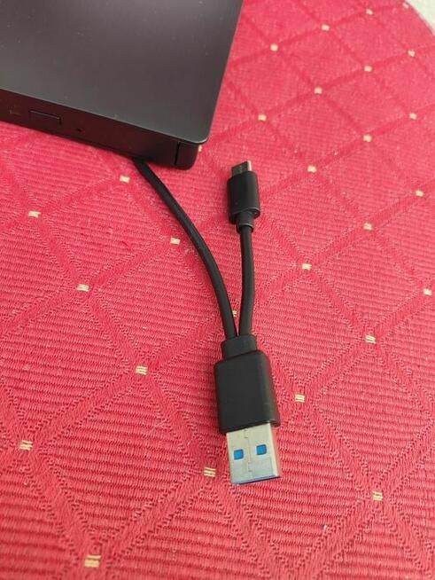 Nagrywarka DVD CD zewnętrzna przenośna napęd optyczny USB
