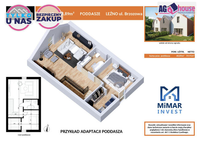Dom Leźno gm. Żukowo, Aleja Lipowa