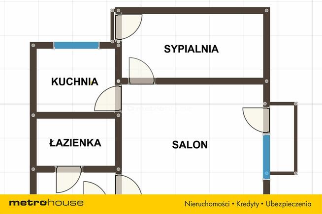 37 m² - Centrum - Balkon - 1. piętro