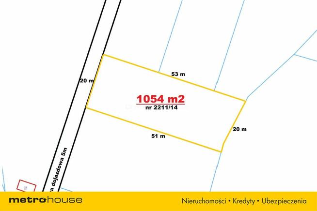Działka 1054 m² - idealna pod budowę! MEDIA