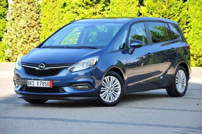 Opel Zafira 1,4Benz 140km Lift 7Foteli PDC Klima Navi lufelgi 1Wł.Serwis Super DE