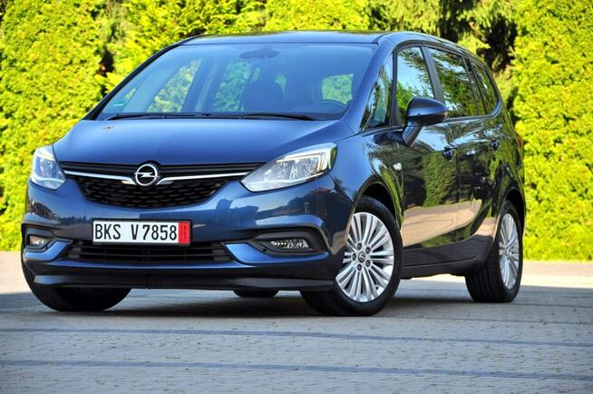 Opel Zafira 1,4Benz 140km Lift 7Foteli PDC Klima Navi lufelgi 1Wł.Serwis Super DE