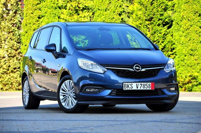 Opel Zafira 1,4Benz 140km Lift 7Foteli PDC Klima Navi lufelgi 1Wł.Serwis Super DE