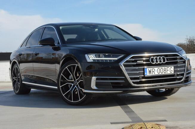 Audi A8 50 TDI 285 KM Quattro /Matrix/ Dociągi/Grzania+Wentyle/Krajowy/Vat23%