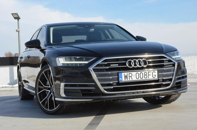 Audi A8 50 TDI 285 KM Quattro /Matrix/ Dociągi/Grzania+Wentyle/Krajowy/Vat23%