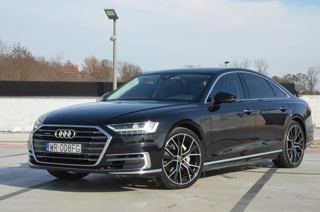 Audi A8 50 TDI 285 KM Quattro /Matrix/ Dociągi/Grzania+Wentyle/Krajowy/Vat23%