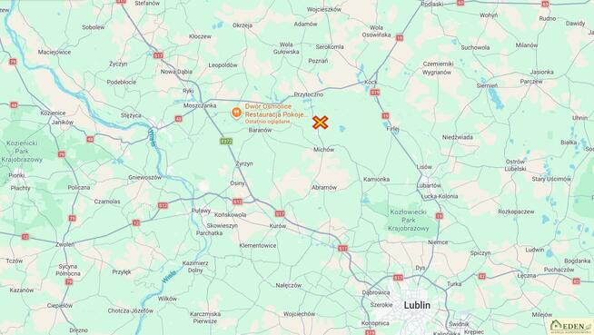 Działka budowlana Katarzyn gm. Michów