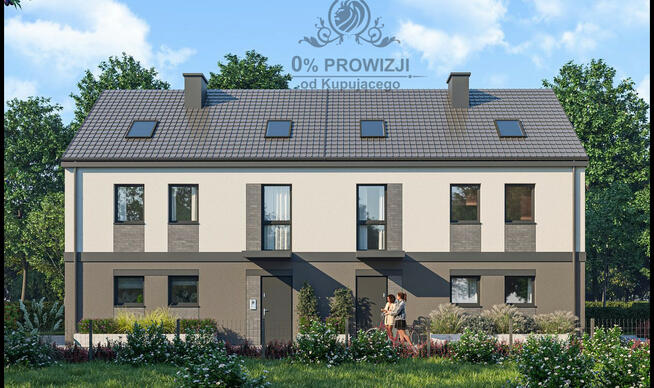 Dom w zabudowie szeregowej/cicha/zielona okolica/Iwiny