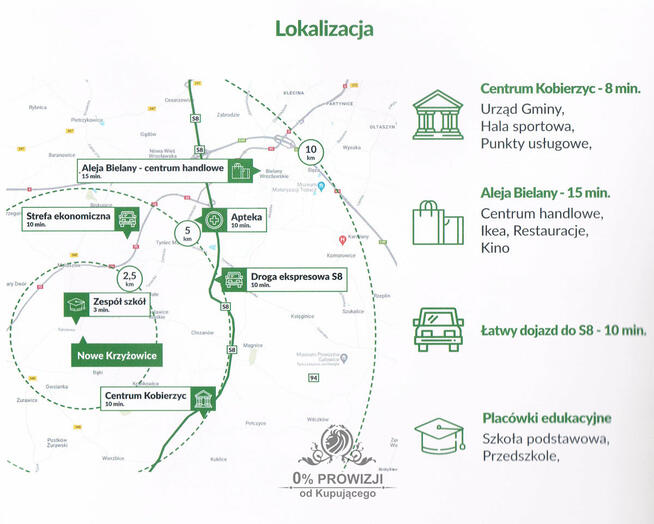 Piękny domek z ogrodem w cichej i spok.okolicy, blisko Wrocławia - Krzyżowice.