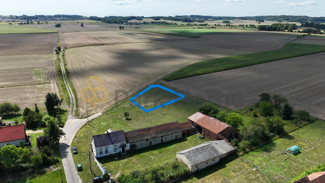 Działka inwestycyjna Domaniowice gm. Żukowice Zameczno,
