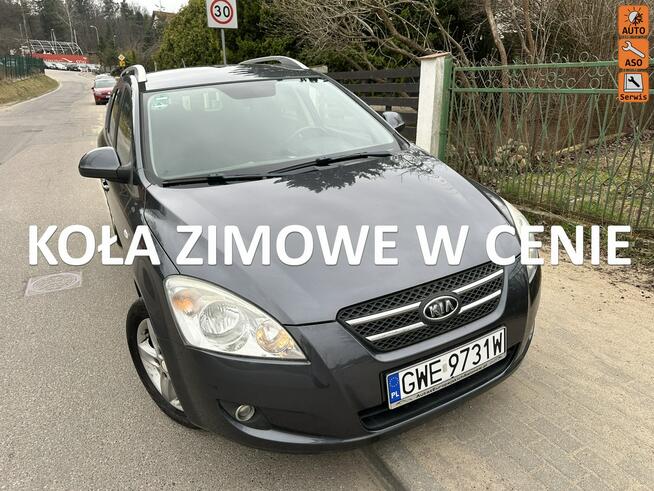 Kia Cee'd Klimatronik, 8 airbag, alufelgi, nowe hamulce, isofix, drugie koła