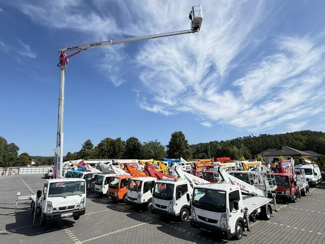 Nissan Cabstar Podnośnik Koszowy Zwyżka Multitel MX 250 UDT MZ 250 Steel Versalift P7