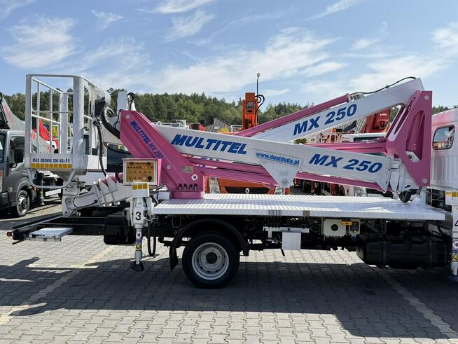 Nissan Cabstar Podnośnik Koszowy Zwyżka Multitel MX 250 UDT MZ 250 Steel Versalift P7