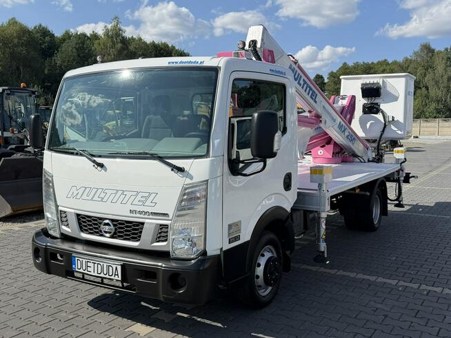 Nissan Cabstar Podnośnik Koszowy Zwyżka Multitel MX 250 UDT MZ 250 Steel Versalift P7