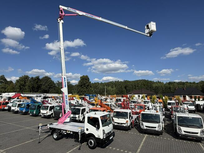 Nissan Cabstar Podnośnik Koszowy Zwyżka Multitel MX 250 UDT MZ 250 Steel Versalift P7