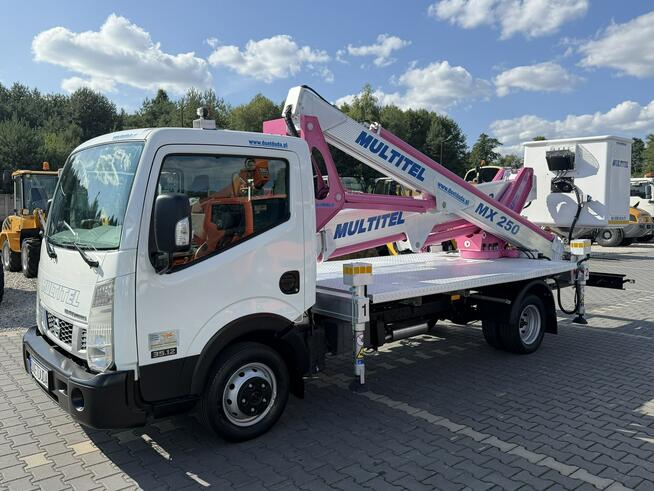 Nissan Cabstar Podnośnik Koszowy Zwyżka Multitel MX 250 UDT MZ 250 Steel Versalift P7