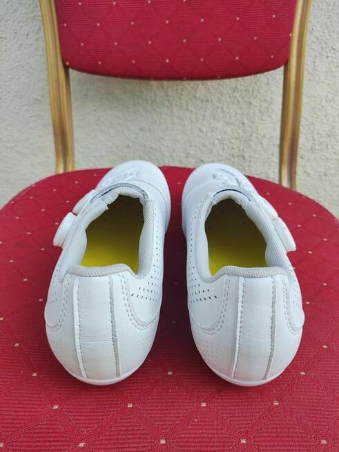 Buty Rowerowe Sportowe obuwie szosowe białe kolarskie Rower