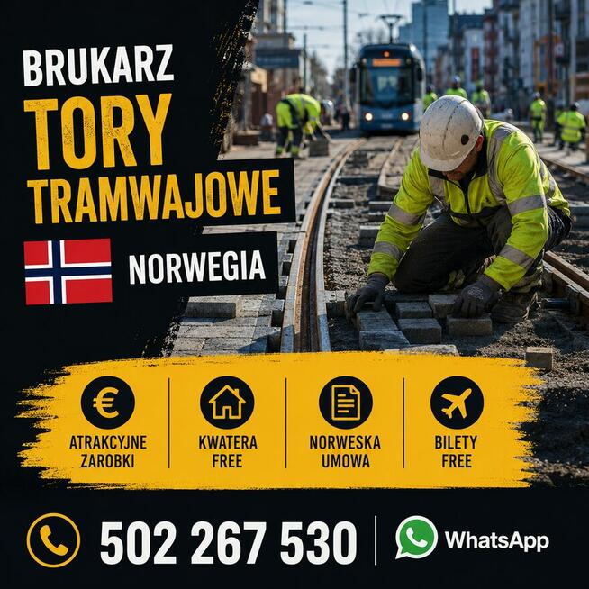 Norwegia, Oslo, Brukarz, linii tramwajowe. bez języka