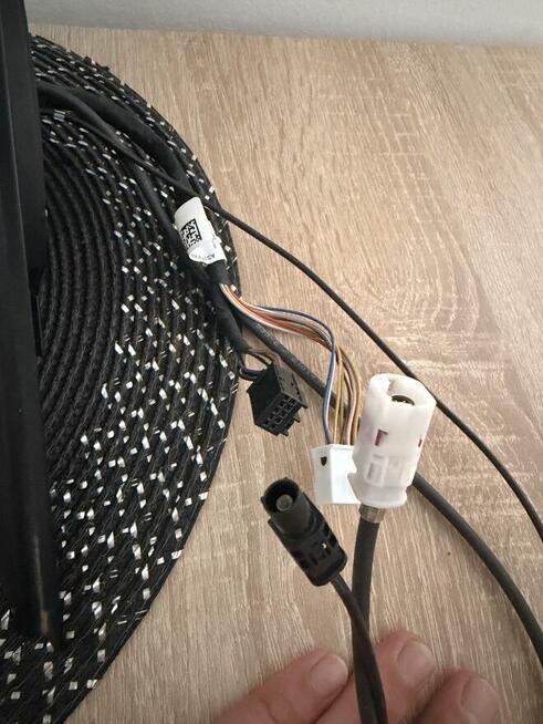 Mercedes W205 lift prawe lusterko 8+8+1+1 pin kamera antena