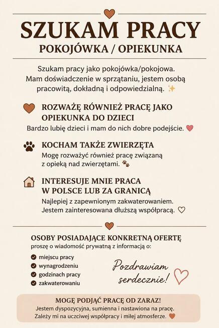 SZUKAM PRACY – Bydgoszcz i okolice