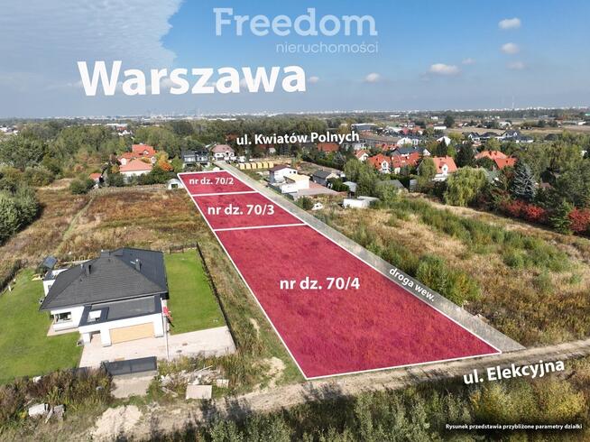 Kompleks działek z MPZP, 3852m2, media