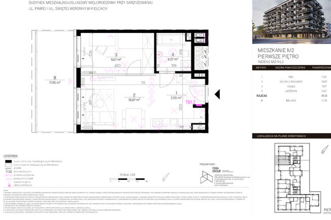 NOWE mieszkanie > 35,16 m2 > 2 pokoje