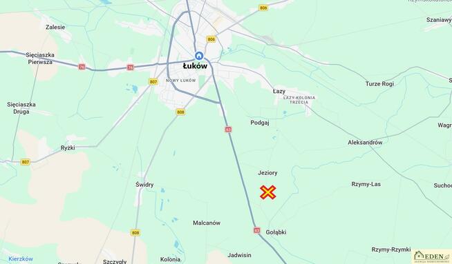 Lokal użytkowy Jeziory gm. Łuków