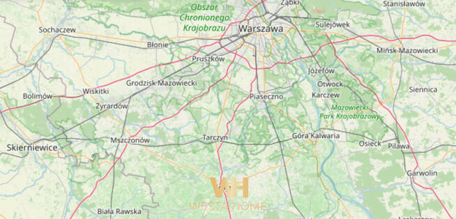 Działka budowlana Zaręby gm. Żabia Wola,