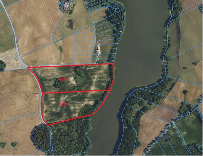 MAZURY 14,5 ha linia brzegowa Jeziora Wojnowo Szlak Wielkich