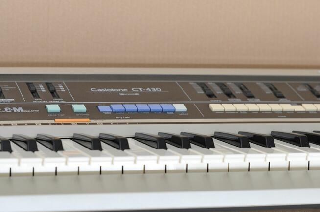 Keyboard CASIO CT-430 Casiotone - Prawdziwy VINTAGE z lat 80