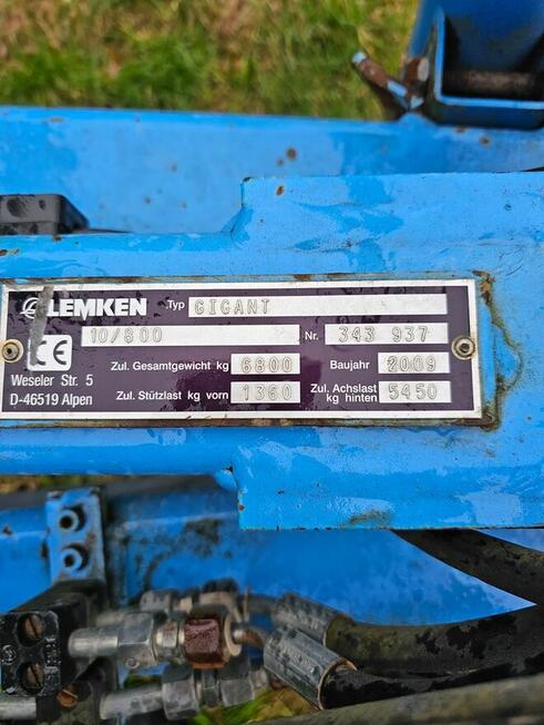 Agregat Uprawowy Kompaktor Lemken Gigant 10/800