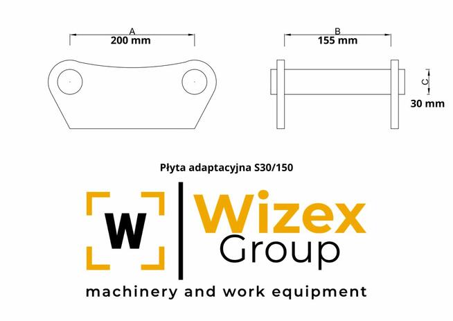 Płyta adaptacyjna S30/150