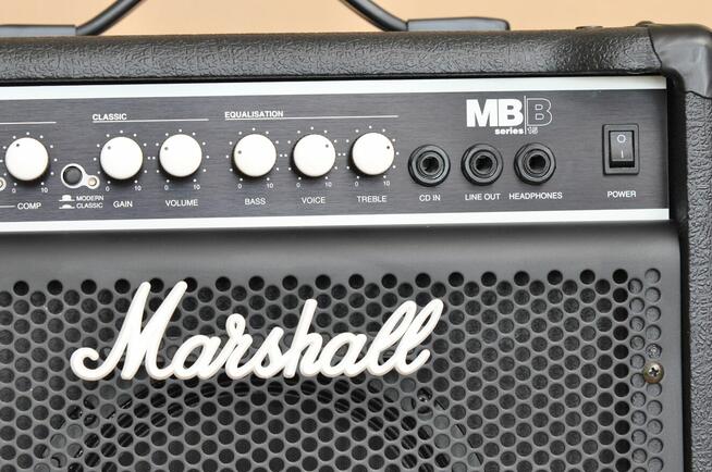 Wzmacniacz basowy Marshall combo MB15 - Stan prawie jak nowy