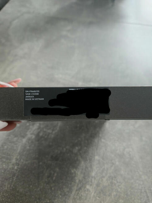 Samsung Galaxy Z Fold7 512GB Jetblack NOWY ZAPLOMBOWANY