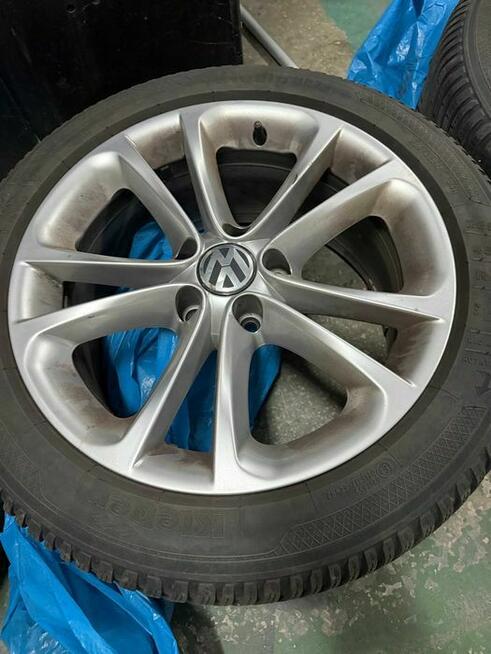VW CC felgi z oponami zima 245 45 17 super stan!