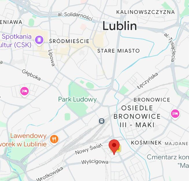 3 pokoje + kuchnia, balkon, miejsce parkingowe za szlabanem