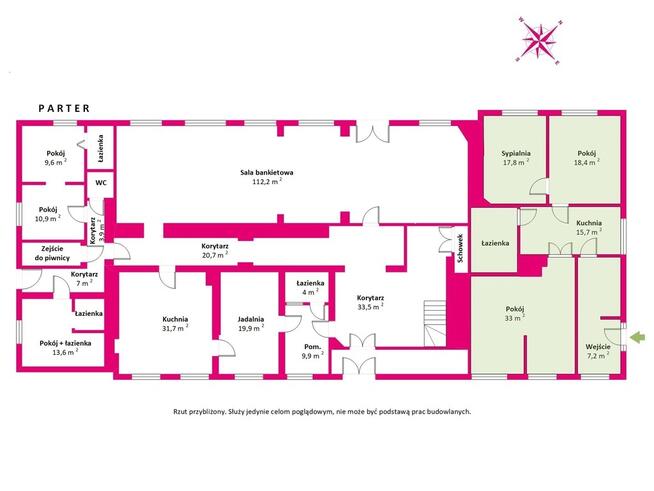 Zespół dworski 750 m² z 11-ha parkiem i stawem