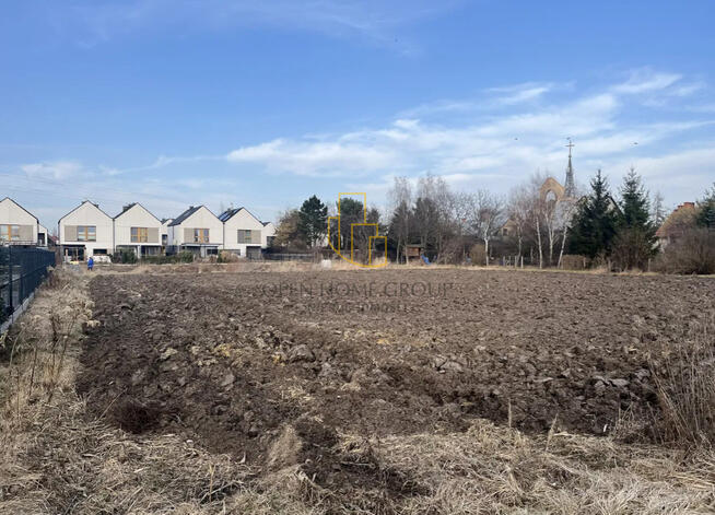 Żerniki Wrocławskie, działka budowlana 1305 m2