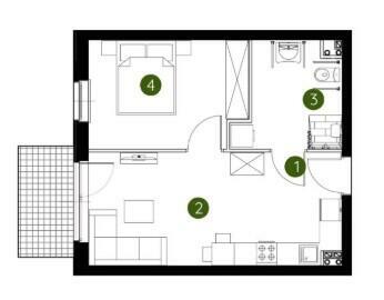 Mieszkanie Kraków Prądnik Biały