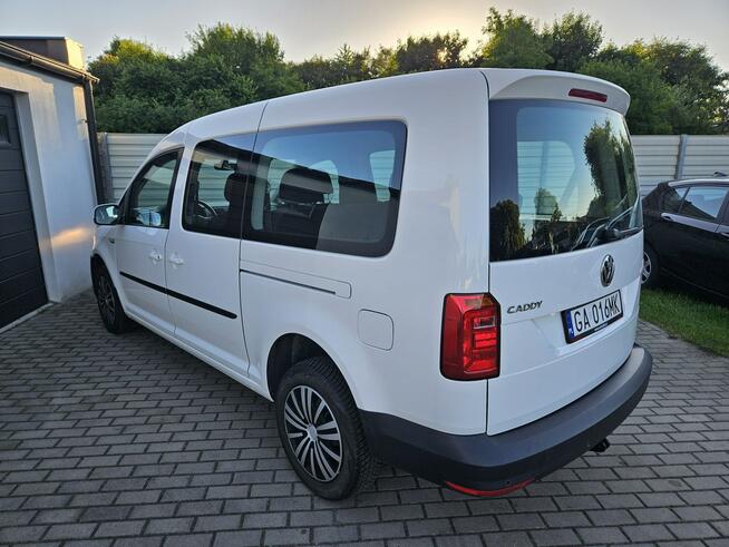 Volkswagen Caddy 1.4 TSI 110KM LONG maxi 7 OSÓB bezwypadek PEŁNY SERWIS ASO VW zadbany