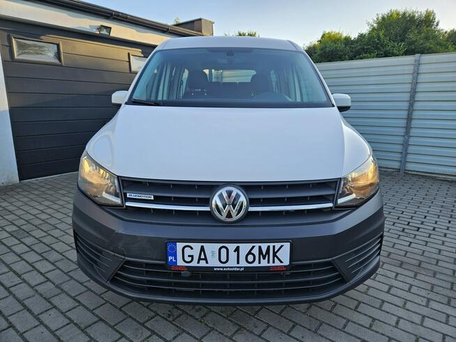 Volkswagen Caddy 1.4 TSI 110KM LONG maxi 7 OSÓB bezwypadek PEŁNY SERWIS ASO VW zadbany